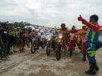 Komunitas Trail Sangatta Latihan Bersama Bupati Soppeng
