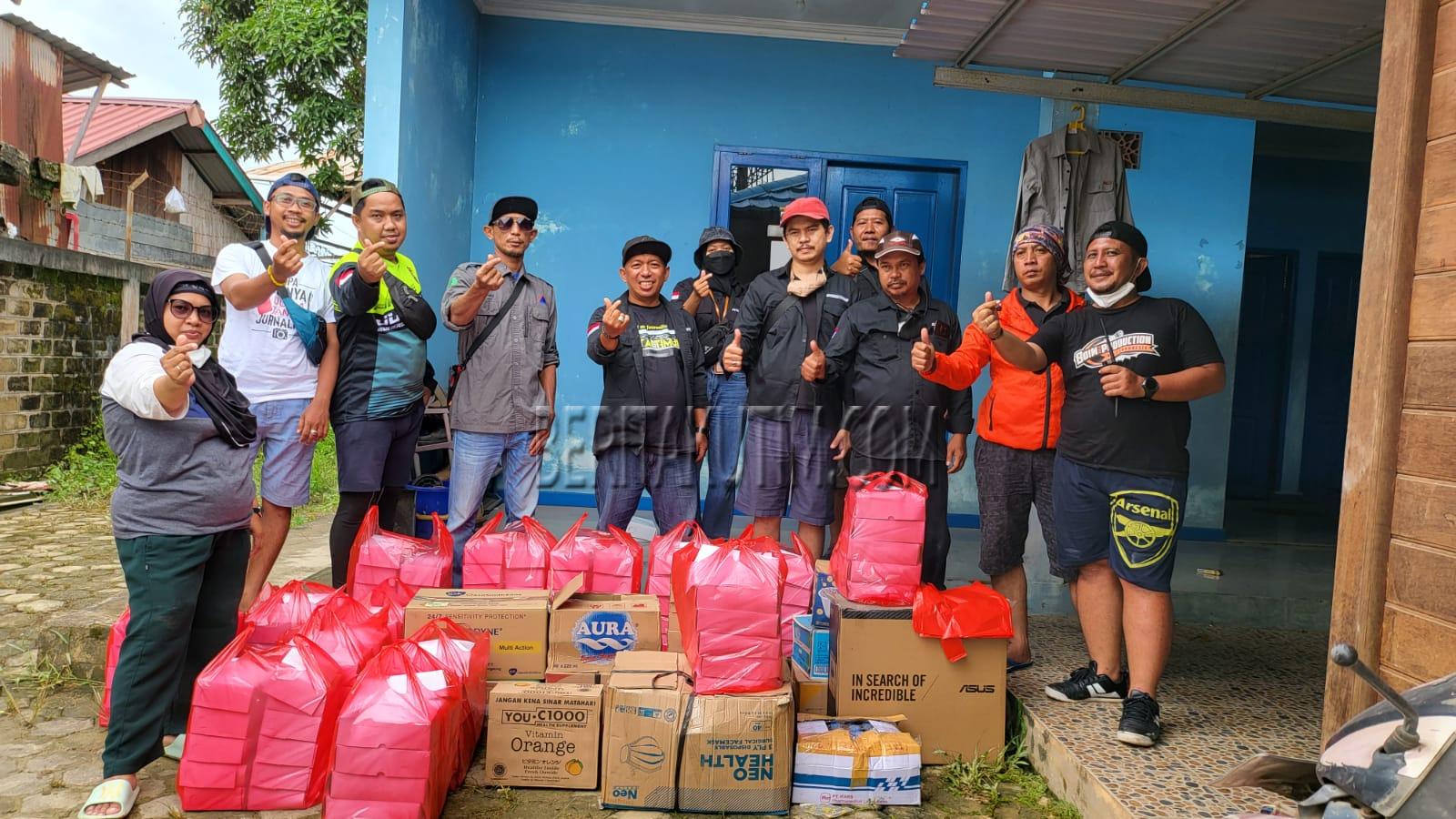 Hari Ke Empat AJKT - Kobexindo Distribusikan Bantuan Makanan dan Obatan Pada Korban Banjir