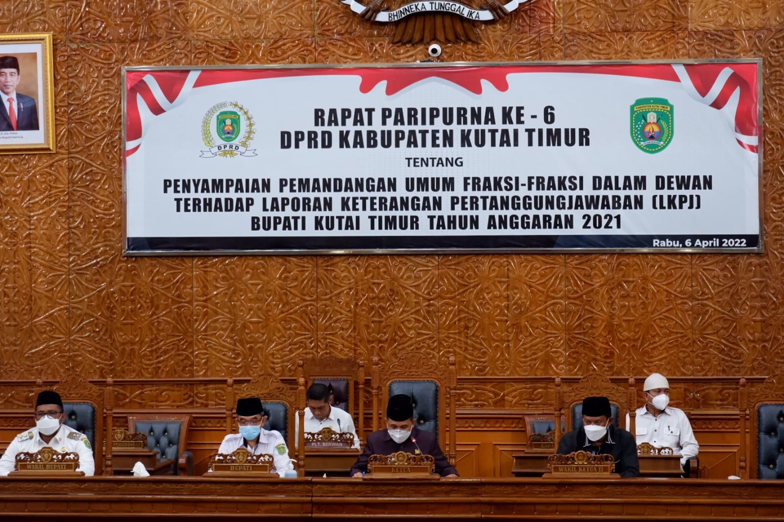 DPRD Kutim Gelar Paripurna Ke 6 DPRD Kutim Gelar Paripurna Ke 6