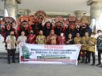 Kasmidi, Lepas Rombongan Duta Kesenian Kutim Ikuti Parade Festival Pesisir Kaltim