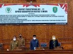 DPRD Kutim Gelar Rapat Paripurna Ke-11