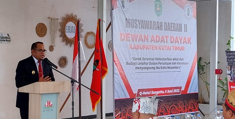 Dewan Adat Dayak (DAD) Kabupaten Kutai Timur Gelar Musda II