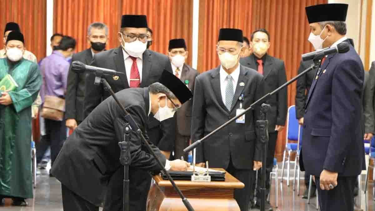 Rizali Hadi Sah Menjabat Sekda Kutim
