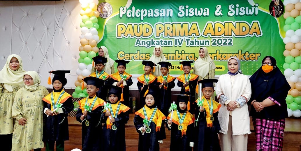 PAUD Prima Adinda Gelar Pelepasan Siswa dan Siswi Angkatan IV Tahun 2022