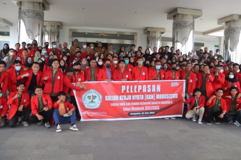 150 Mahasiswa STIE Nusantara Ikuti KKN