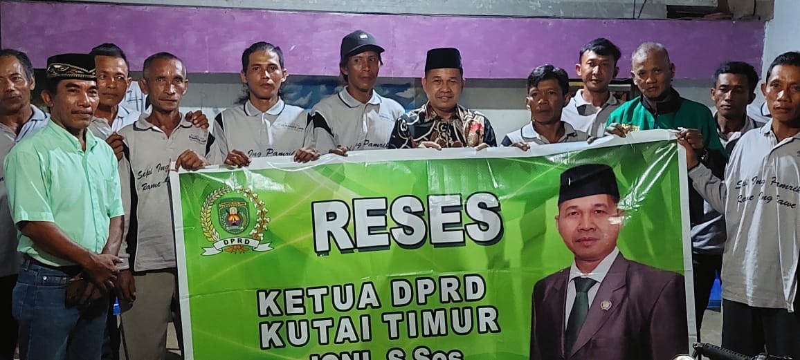 Gelar Reses Ketua DPRD Kutim, Akan Terus Perjuangkan Aspirasi Masyarakat
