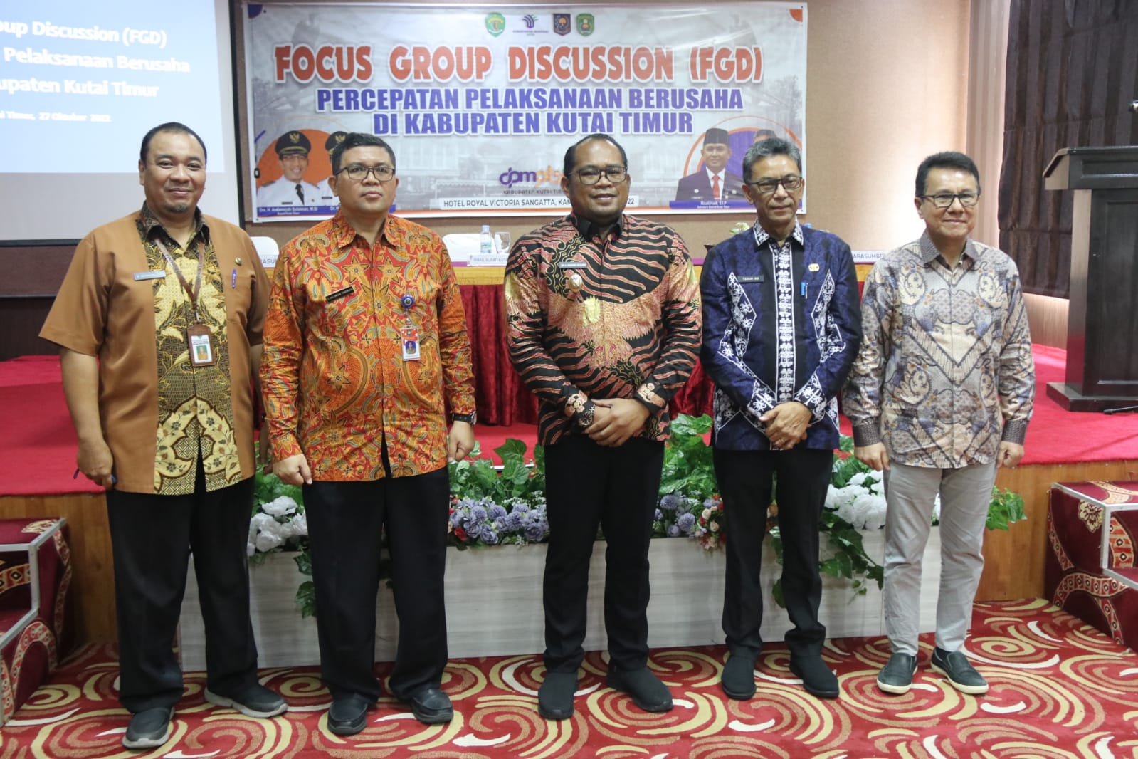 DPM-PTSP Kutim Gelar Focus Group Discussion (FGD)