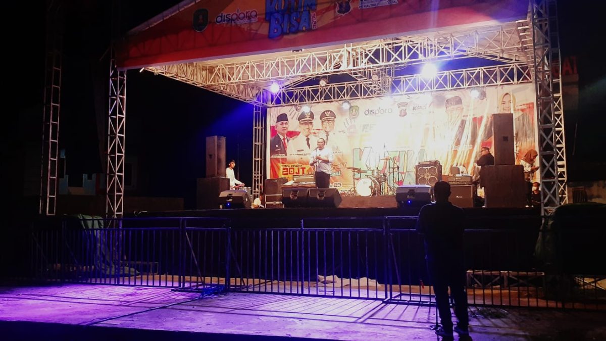 Wabup kutim Buka Acara Festival Band Kutim Bisa di Polder Ilham Maulana