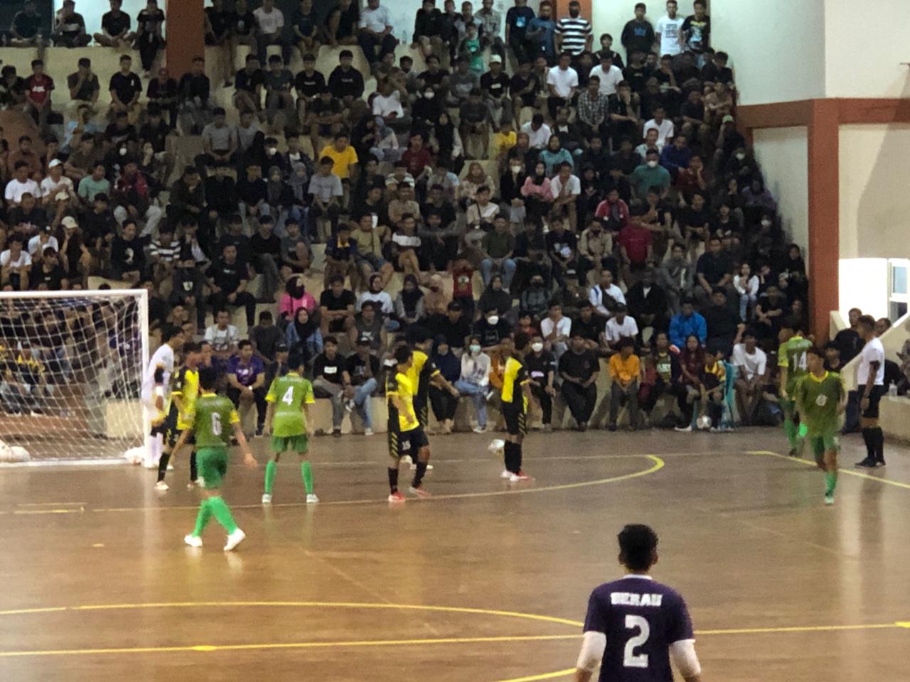 Siap Rebut Medali Emas, Tim Futsal Kutim Melenggang Ke Babak Final Hadapi Tim Futsal Samarinda setelah Menang Atas Berau
