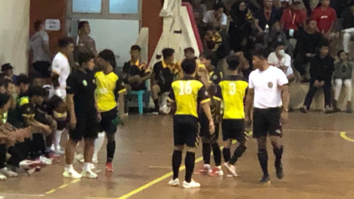Siap Rebut Medali Emas, Tim Futsal Kutim Melenggang Ke Babak Final Hadapi Tim Futsal Samarinda setelah Menang Atas Berau