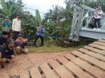 bupati kaliorang jembatan bailey