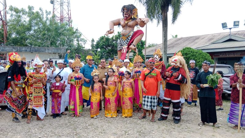Umat Hindu di Kutim Gelar Pawai Ogoh-Ogoh di Perayaan Hari Raya Nyepi