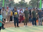 Ketua DPRD Kutim Hadiri Pembukaan Turnamen Volly Cup di Teluk Pandan