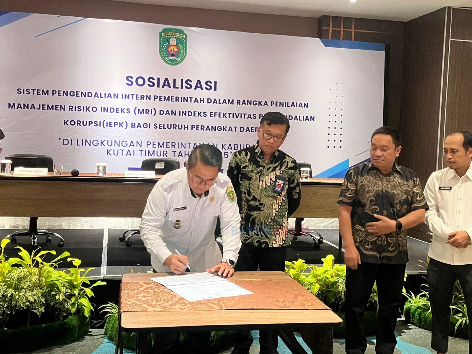 Pemkab Kutim Perkuat SPIP untuk Tingkatkan Tata Kelola Anggaran