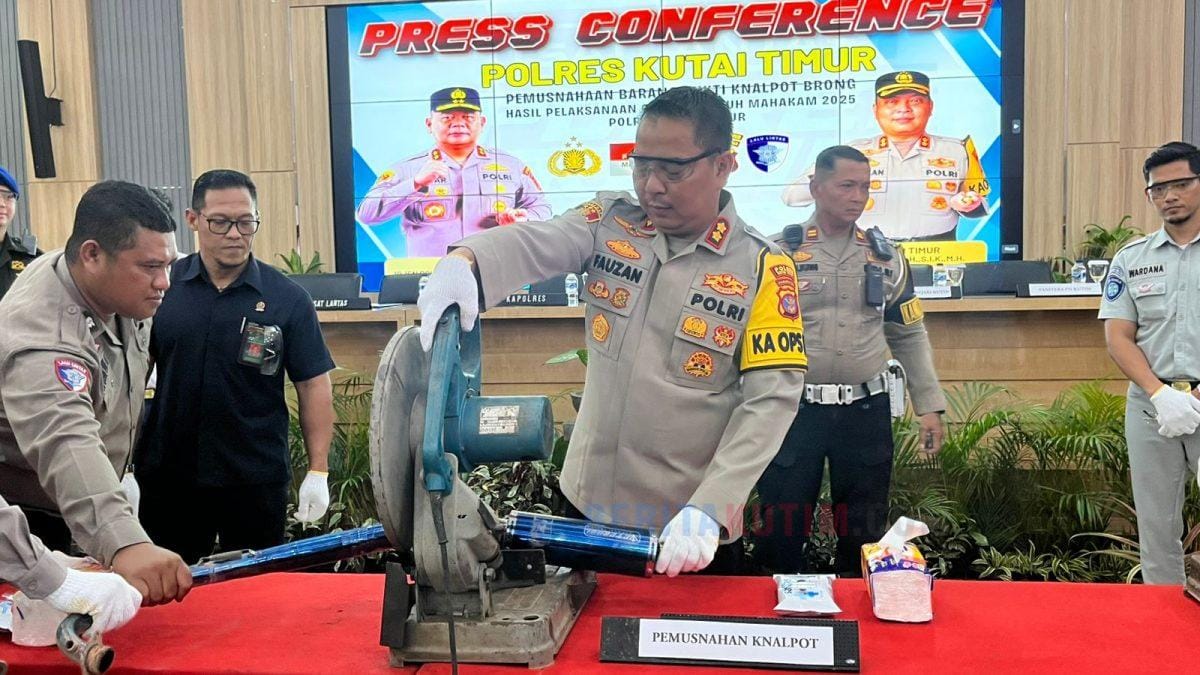Operasi Patuh Mahakam 2025 di Kutim: 557 Pelanggaran Ditindak, 33 Knalpot Brong Dimusnahkan 3 233d515d 67fd 4f93 a534 fd86eaf2f770
