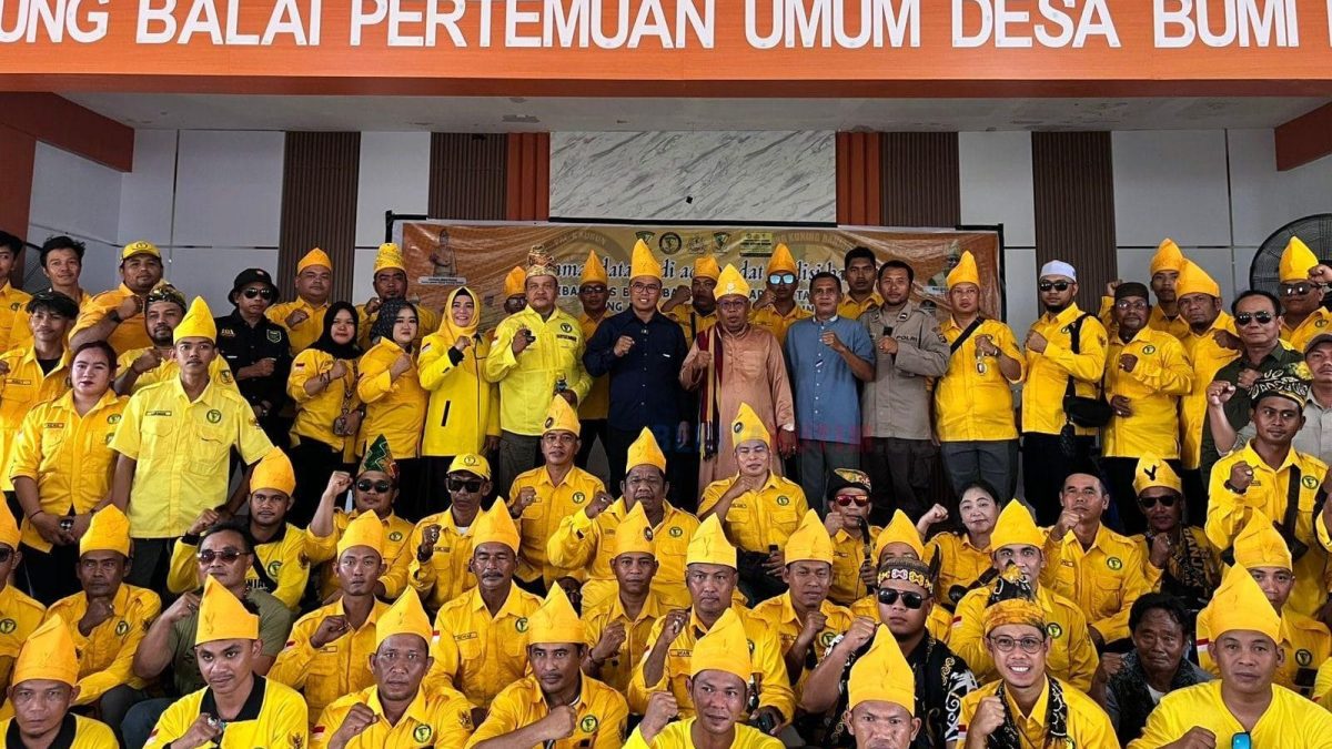 Wabub Kutim Mahyunadi Hadiri Acara Laoung Kuning Banjar PAC Kaubun